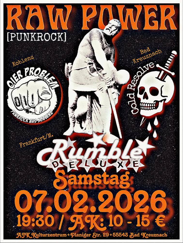 Oier Problem + Cold Resolve + Rumble Deluxe