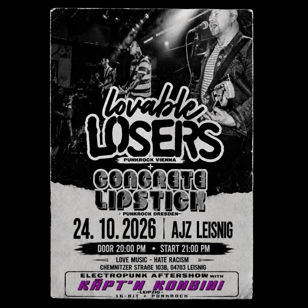 Lovable Losers + Concrete Lipstick