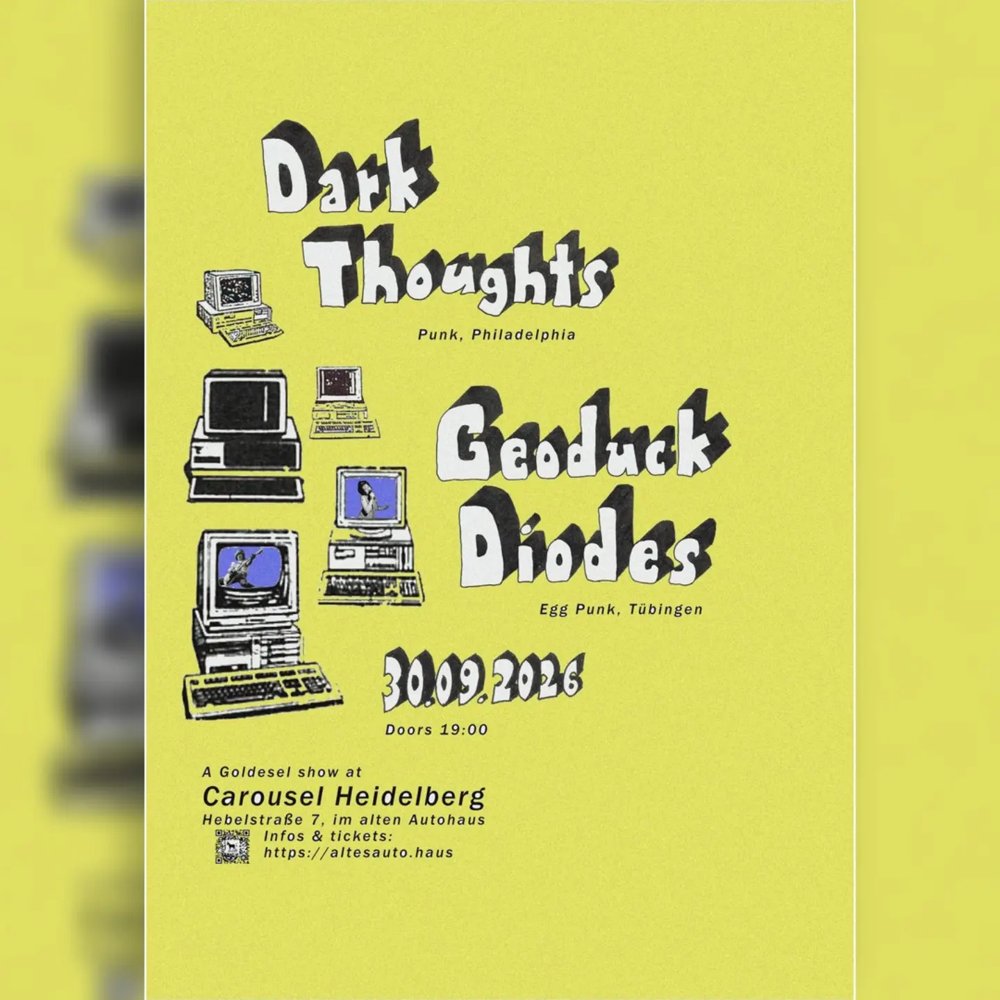 Dark Thoughts + Geoduck Diodes