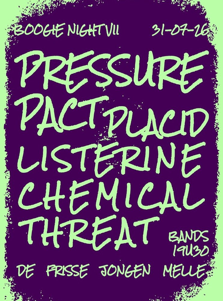 Pressure Pact + Placid + Listerine + Chemical Threat