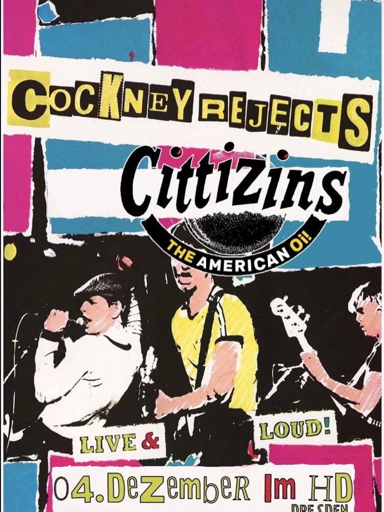 Cockney Rejects + Cittizins