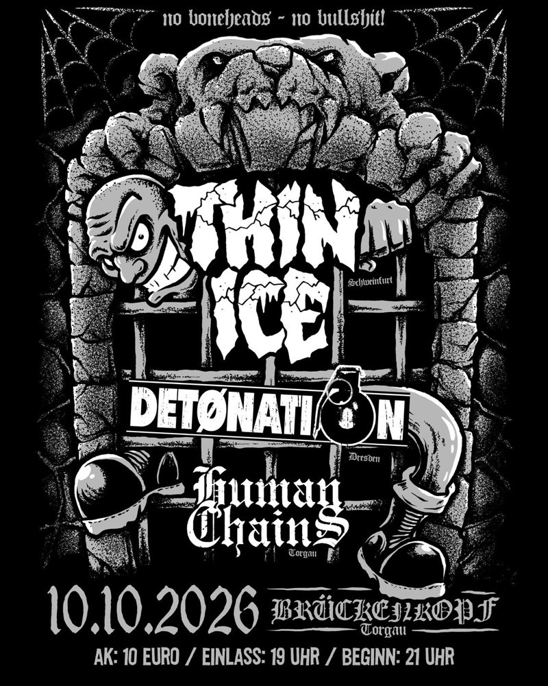 Thin Ice + Detonation + Human Chains
