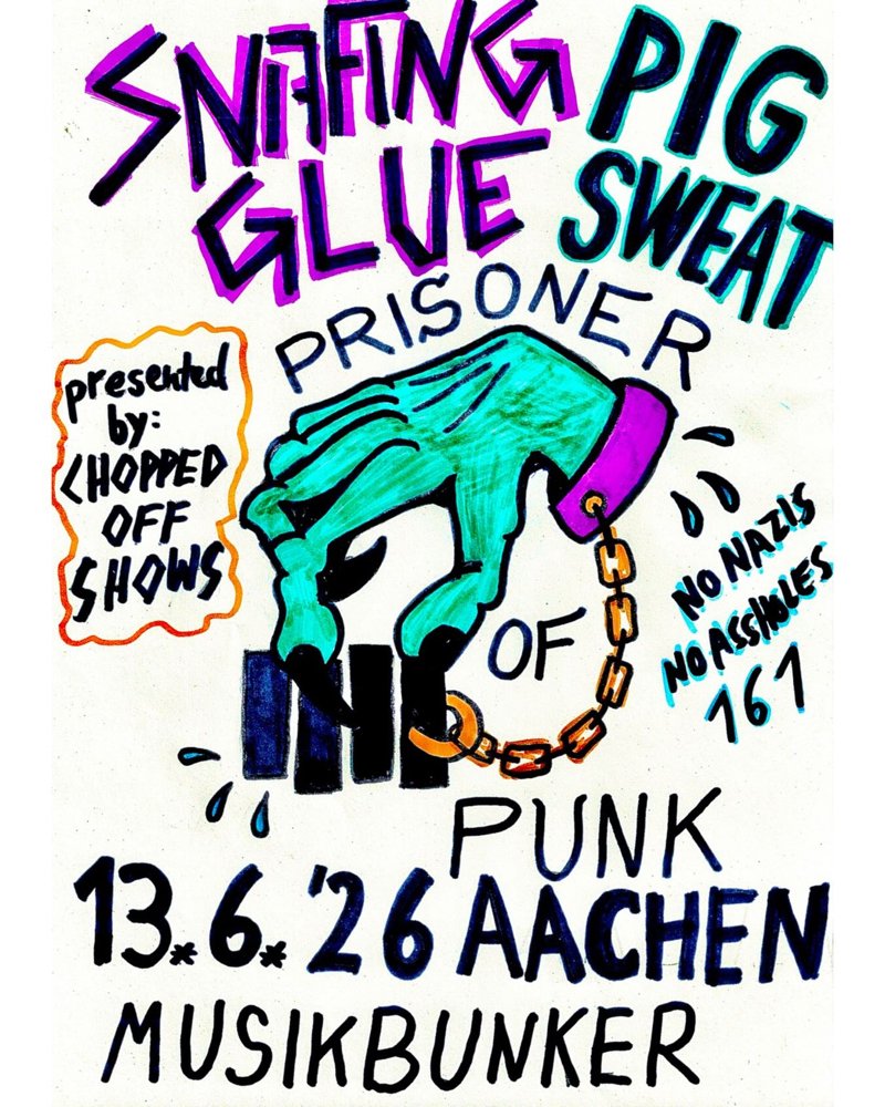 Sniffing Glue + Pig Sweat
