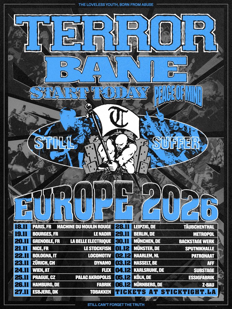 Terror + Bane + Start Today + Peace of Mind