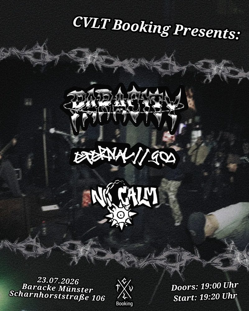 Paracity + Eternal//God + No Calm
