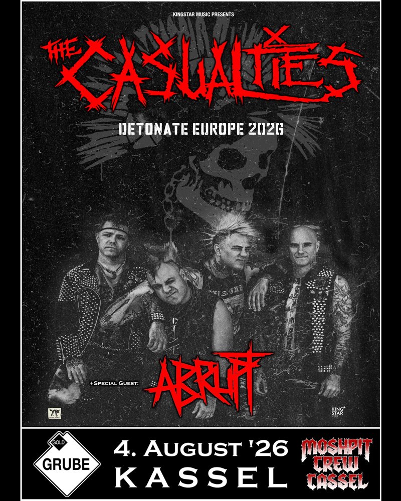 The Casualties + Abrupt