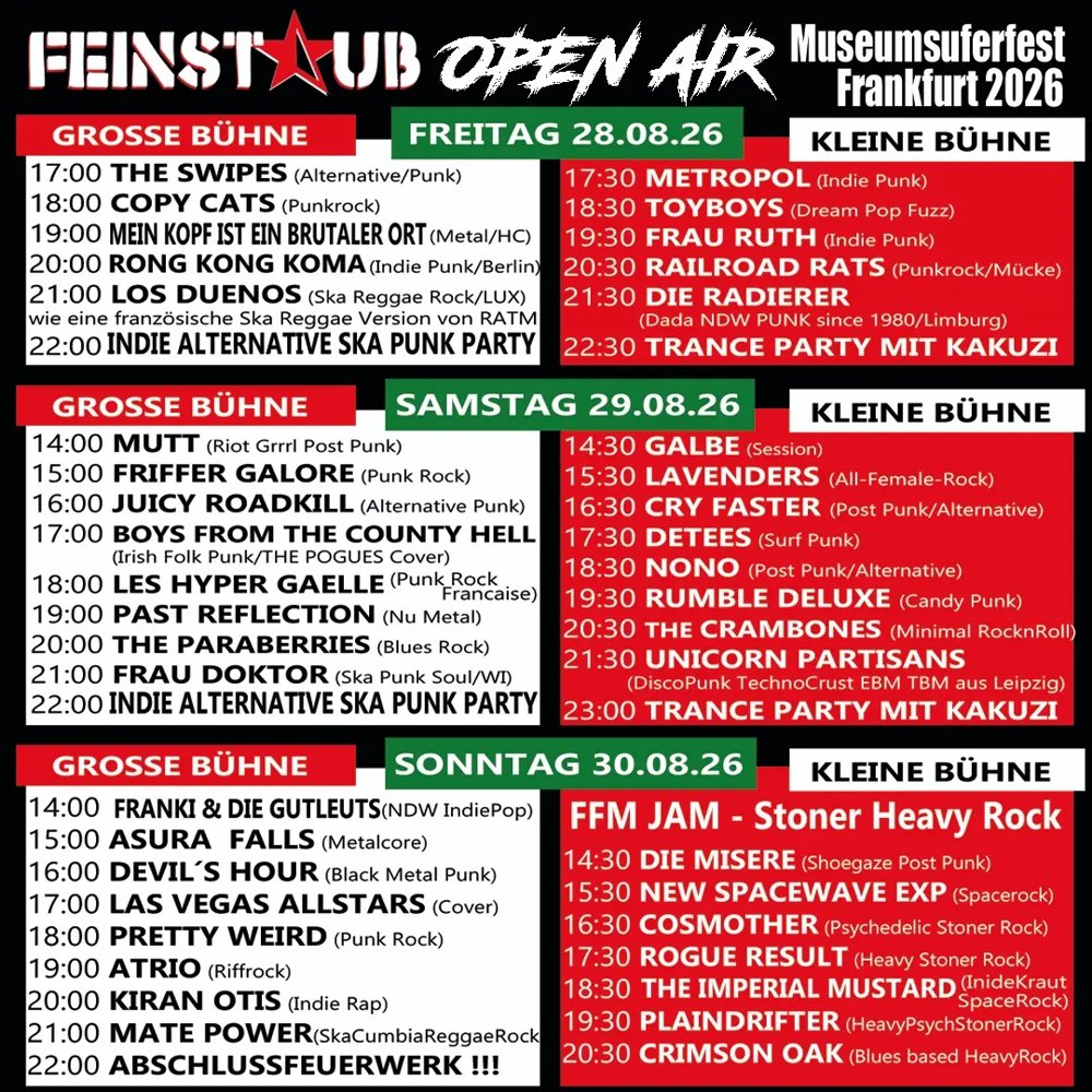 Feinstaub Open Air