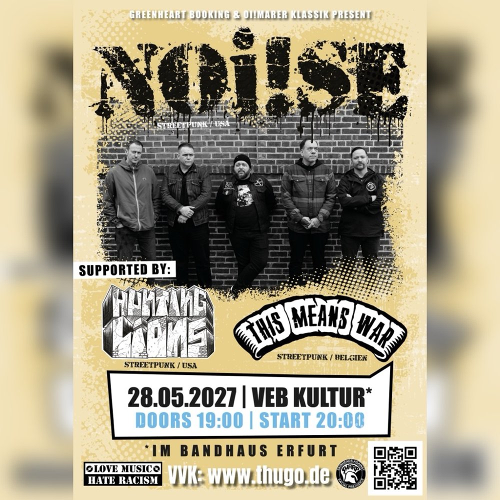Noi!se + Hunting Lions + This Means War