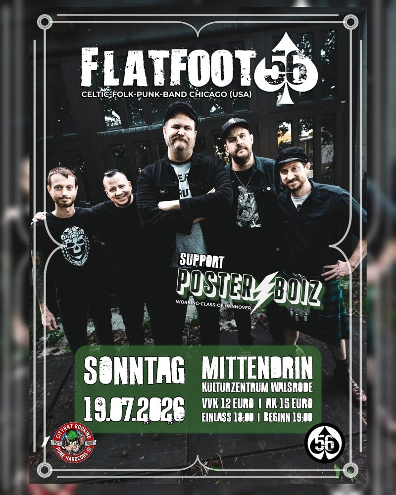 Flatfoot 56 + Posterboiz