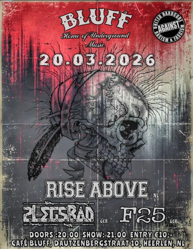 Rise Above + 2LegsBad + F25