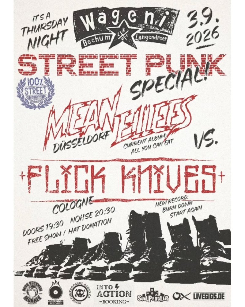 Mean Ellees + Flick Knifes