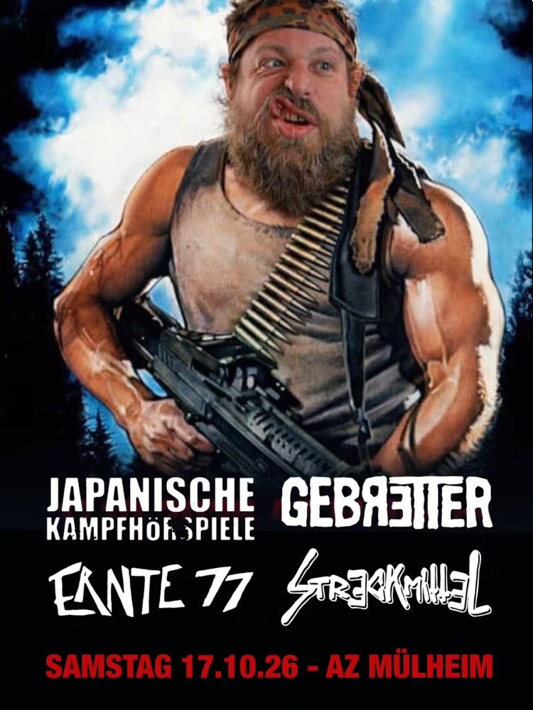Japanische Kampfhörspiele + Gebretter + Ernte77 + Streckmittel