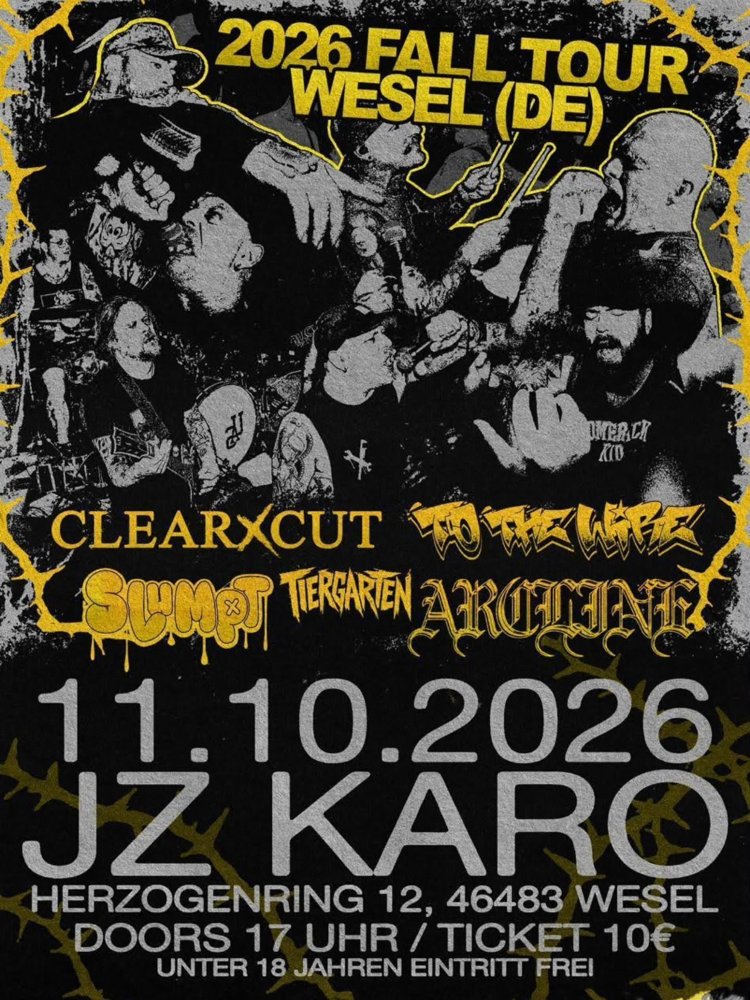 ClearXCut + To The Wire + Slumpt + Arcline + Tiergarten