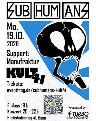 SUBHUMANS + MANUFRAKTUR