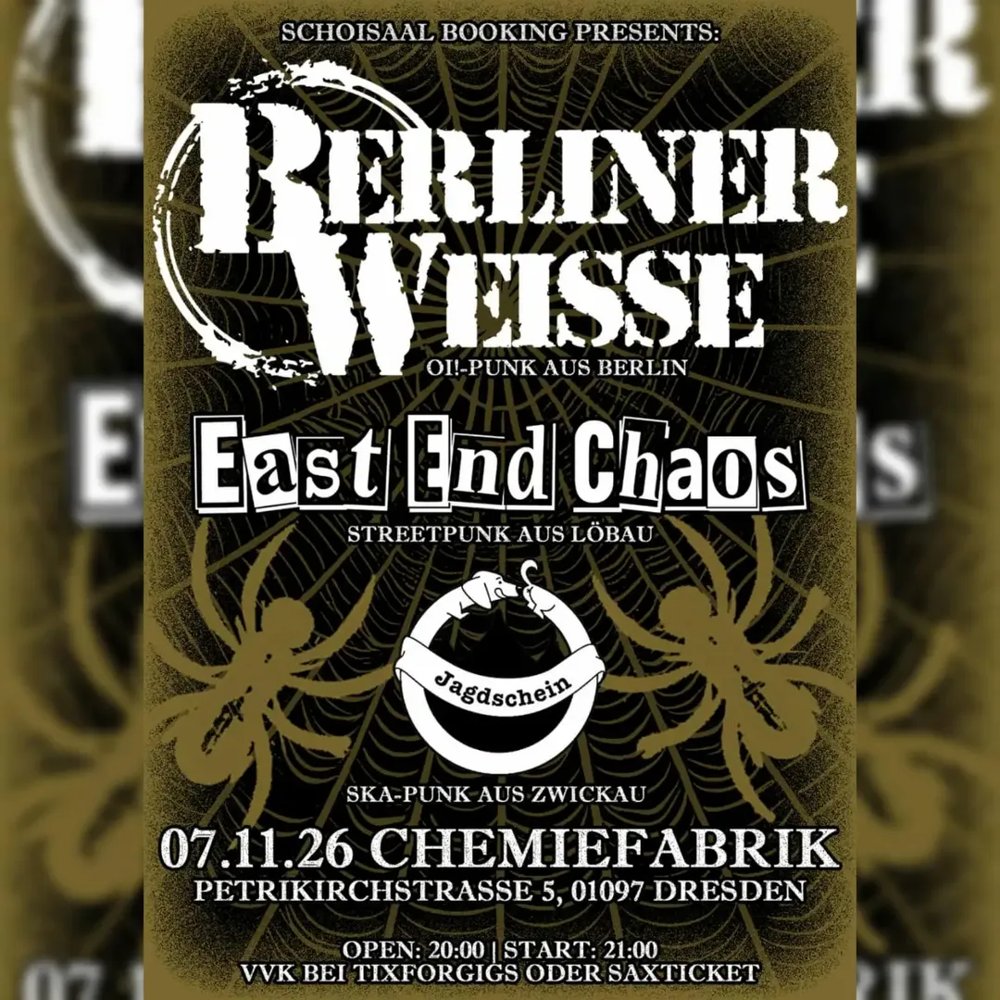Berliner Weisse + East End Chaos + Jagdschein